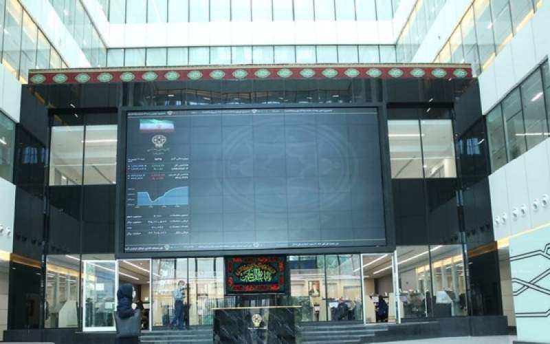 شاخص بورس منفی شد