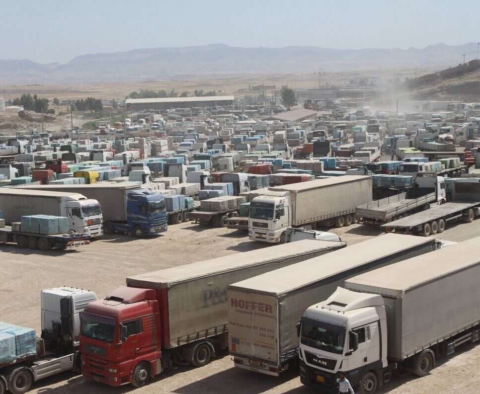 از سرگیری صادرات کالا از مرز پرویزخان قصرشیرین