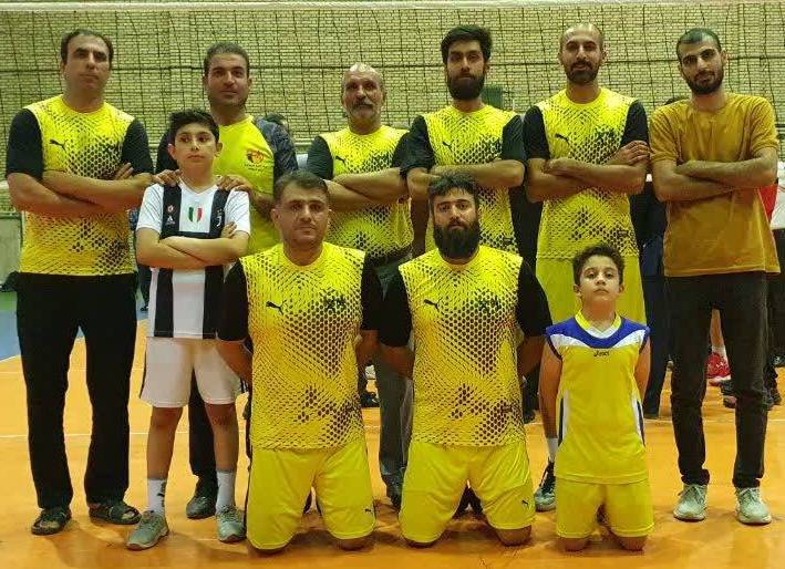 تیم والیبال شرکت توزیع نیروی برق نایب قهرمان مسابقات قهرمانی کارگری استان کرمانشاه شد