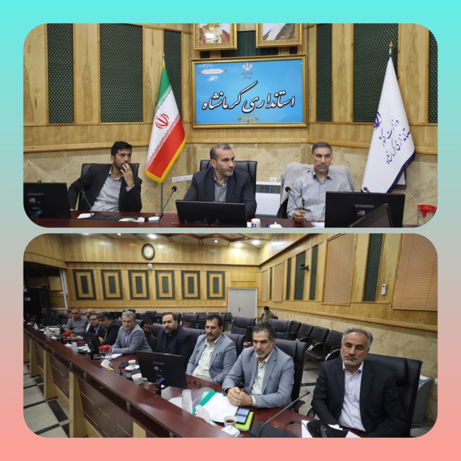 دومین نشست کارگروه مدیریت تقاضا و مصرف برق  در سالن شهید سلیمانی استانداری کرمانشاه برگزارشد