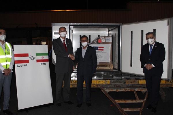 محموله دوم واکسن از اتریش وارد کشور شد