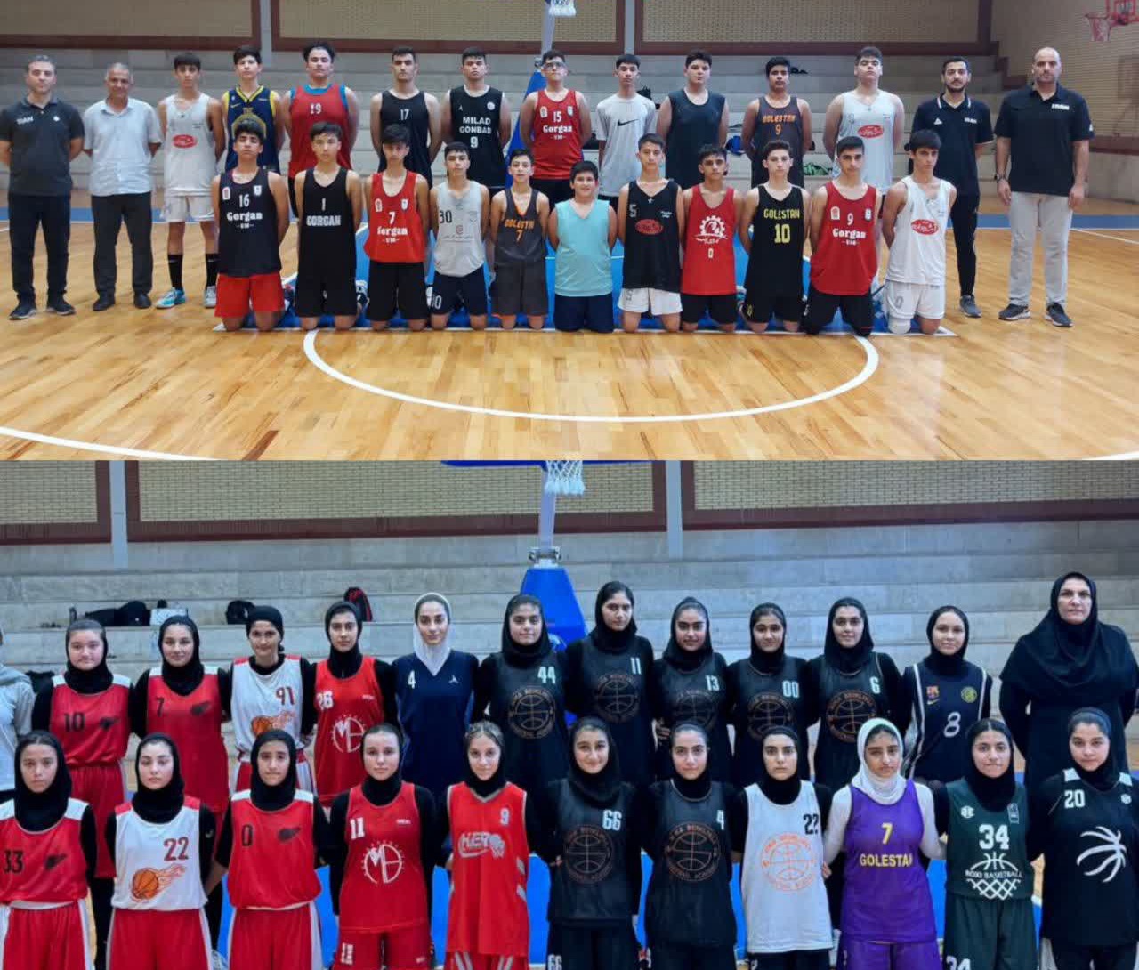 برگزاری اردوی استعدادیابی فدراسیون بسکتبال در گرگان