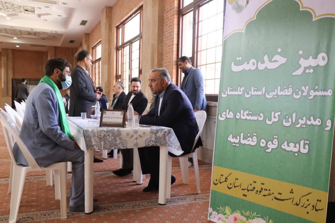 حضور مسئولان قضایی گلستان در مصلاهای نمازجمعه