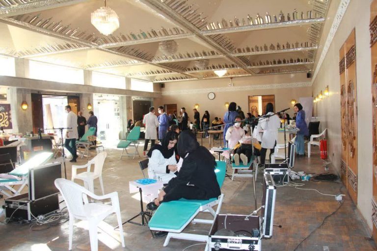 بهره‌مندی ۳۳۴ مددجوی تحت حمایت از خدمات درمانی گروههای جهادی