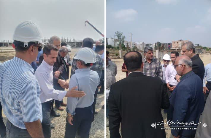 بازدید کلانتری مدیرنظام فنی و اجرایی سازمان مدیریت و برنامه ریزی استان از اجرای پروژه های نهضت ملی مسکن در استان