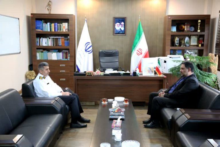 دیدار بسطامی رئیس پلیس راهور استان با نورانی رئیس سازمان مدیریت و برنامه ریزی استان گلستان
