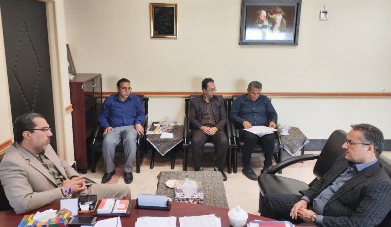 دیدار جهانی فر با مدیرکل بنیاد مسکن انقلاب اسلامی استان گلستان