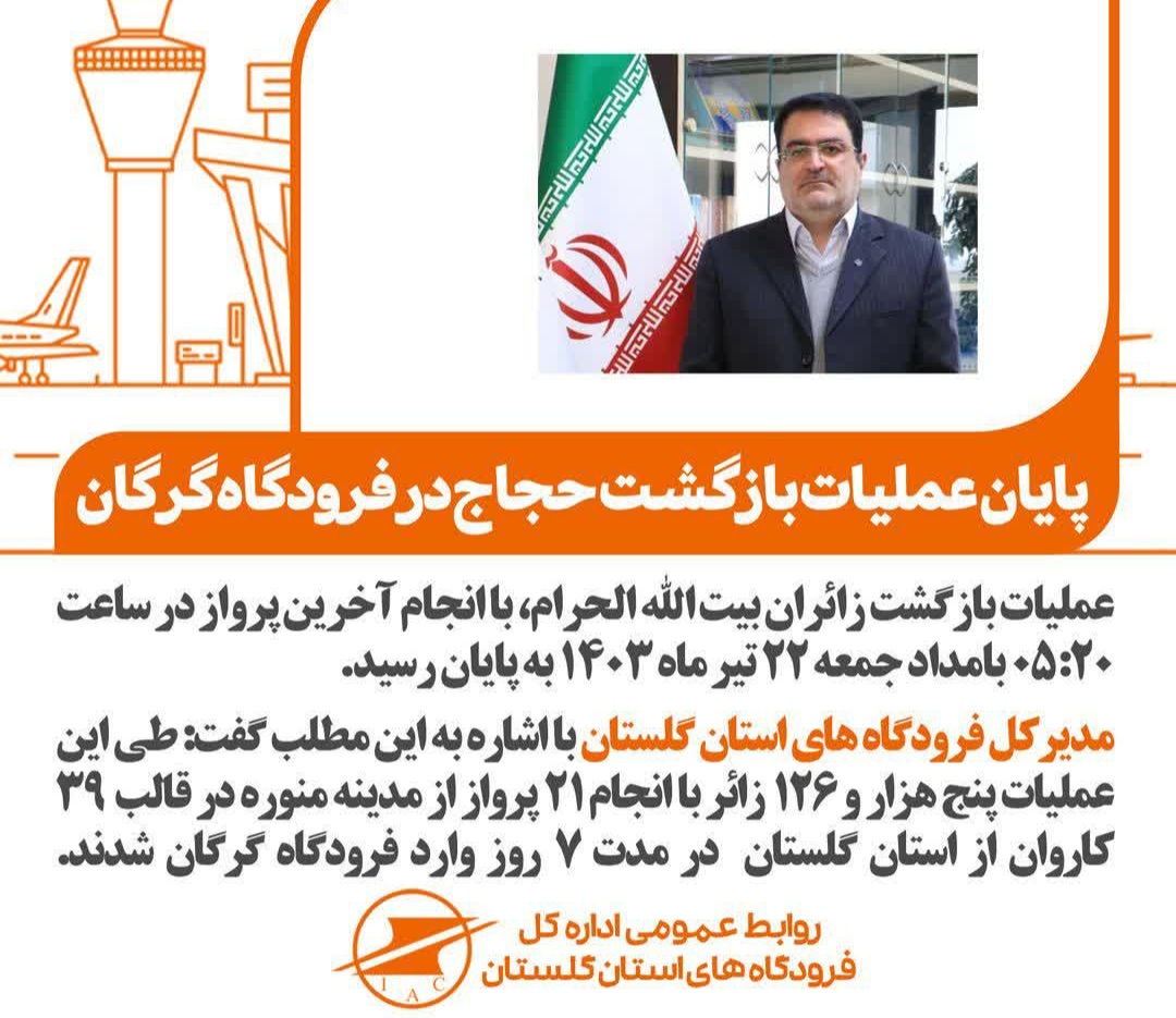 پایان عملیات حج تمتع سال ۱۴۰۳