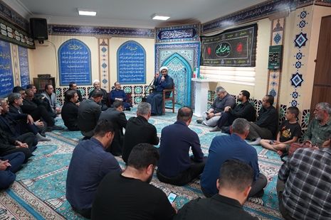 برگزاری مراسم سوگواری شهادت سرور و سالار شهیدان حضرت اباعبدالله الحسین (ع) در اداره کل آموزش فنی و حرفه ای گلستان