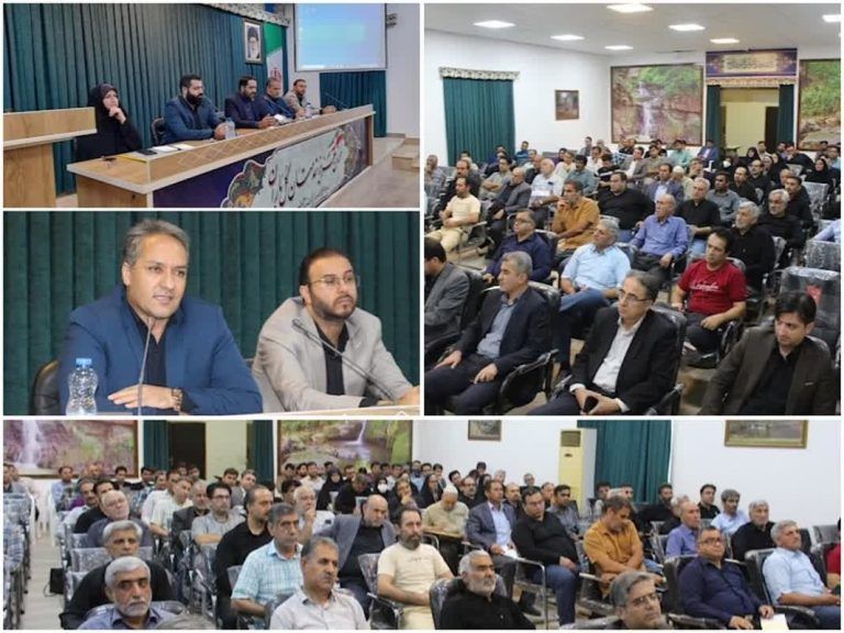 با پیگیری ثبت اسناد و املاک و دادگستری شهرستان آزادشهر:  گردهمایی تبیین قانون الزام به ثبت رسمی معاملات اموال غیرمنقول و حدنگاری اراضی کشاورزی در شهرستان آزادشهر