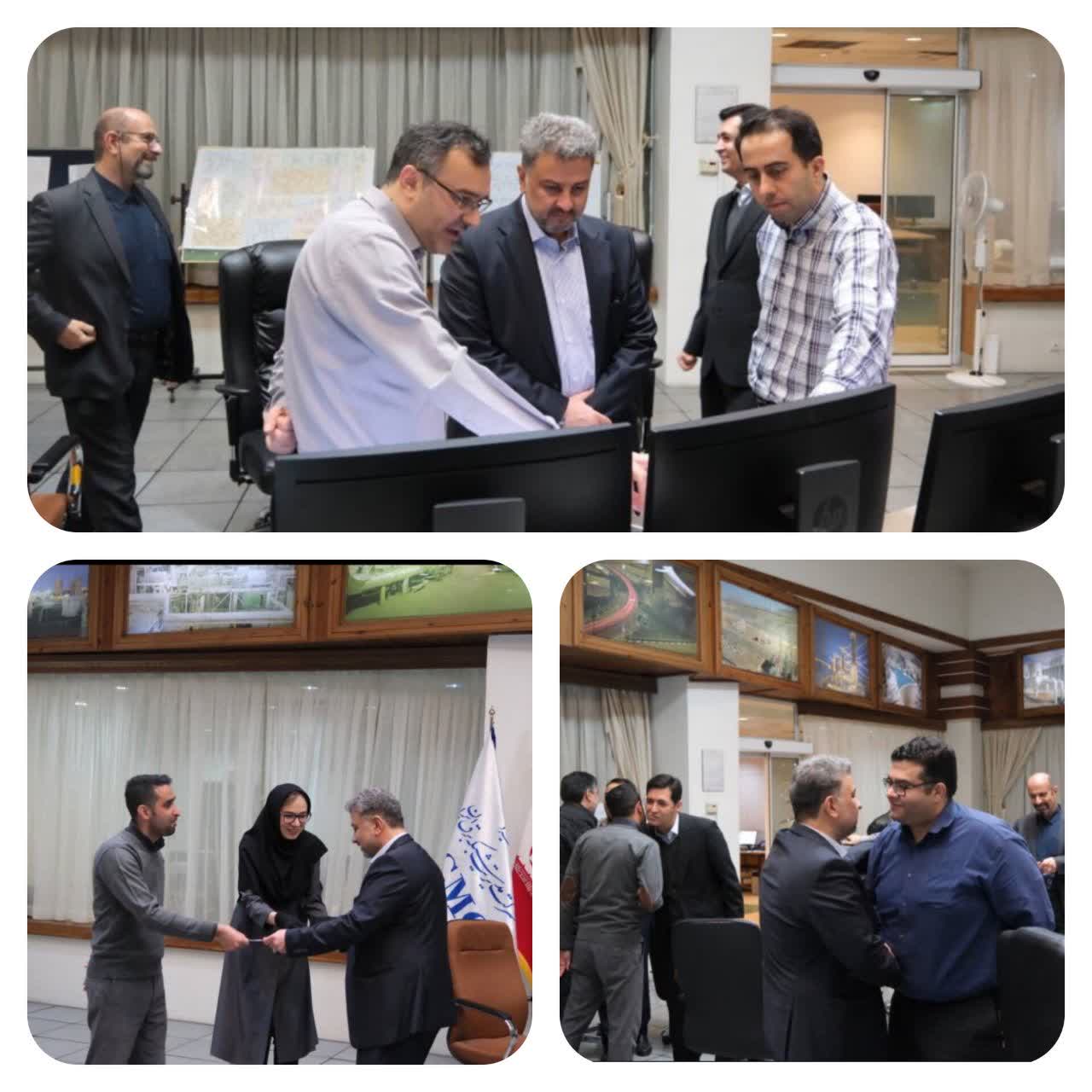 معاون برق و انرژی وزارت نیرو از همکاران مرکز ملی راهبری شبکه برق کشور بازدید و قدردانی کرد