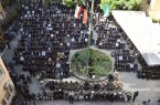حضور مدیرکل و کارکنان فرهنگ و ارشاد اسلامی لرستان در آیین وداع با قائد شهید امت