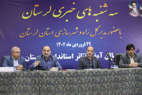 پیشرفت فیزیکی  ۹۰ درصدی چهار خطه نورآباد- خرم‌آباد