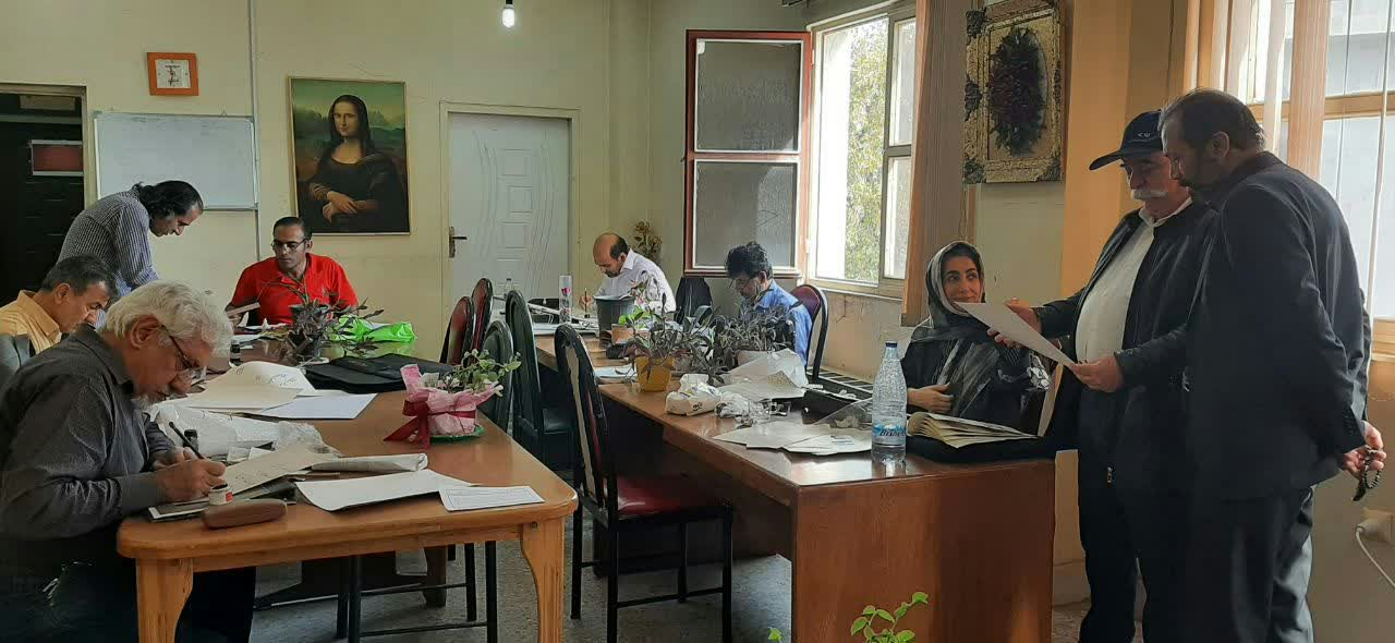 آزمون فوق ممتاز خوشنویسان استان لرستان برگزار شد